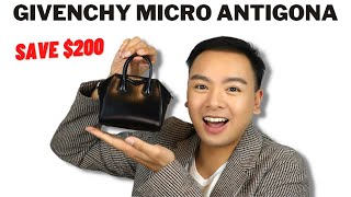 DON'T PAY FULL PRICE ON GIVENCHY! New Givenchy Micro Antigona | Review/WhatFits/Comparison/ModShot