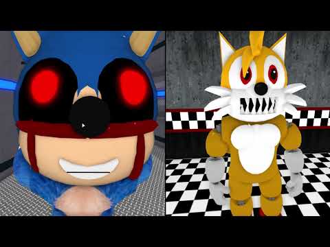 SONIC VS TAILS JUMPSCARES COMPARISON - Roblox Piggy FANGAME