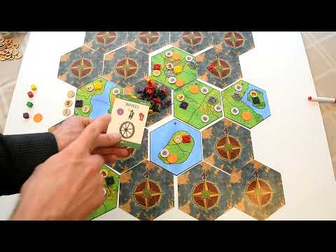 Setting Up "Rise to Glory," a civilization-building board game 