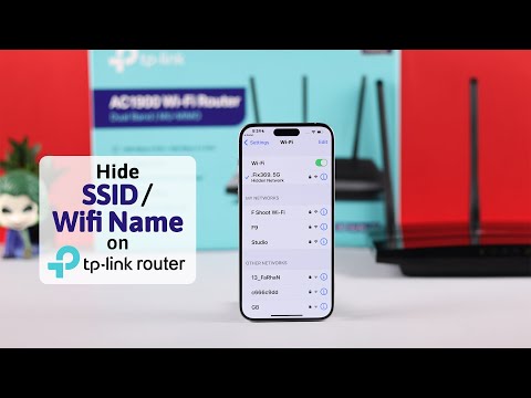 How to Hide WiFi Network Name SSID on TP-Link Router! [Archer AC1900]