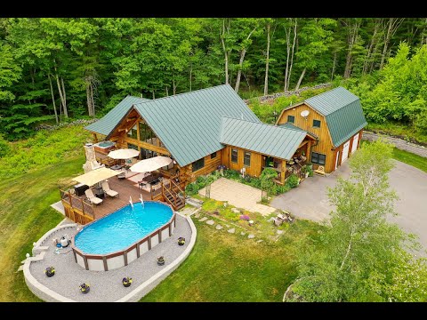 49 Beaman Road, Princeton, MA Log Home For Sale