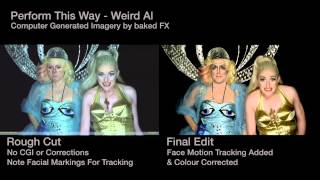 Born this way Side By Side Comparison