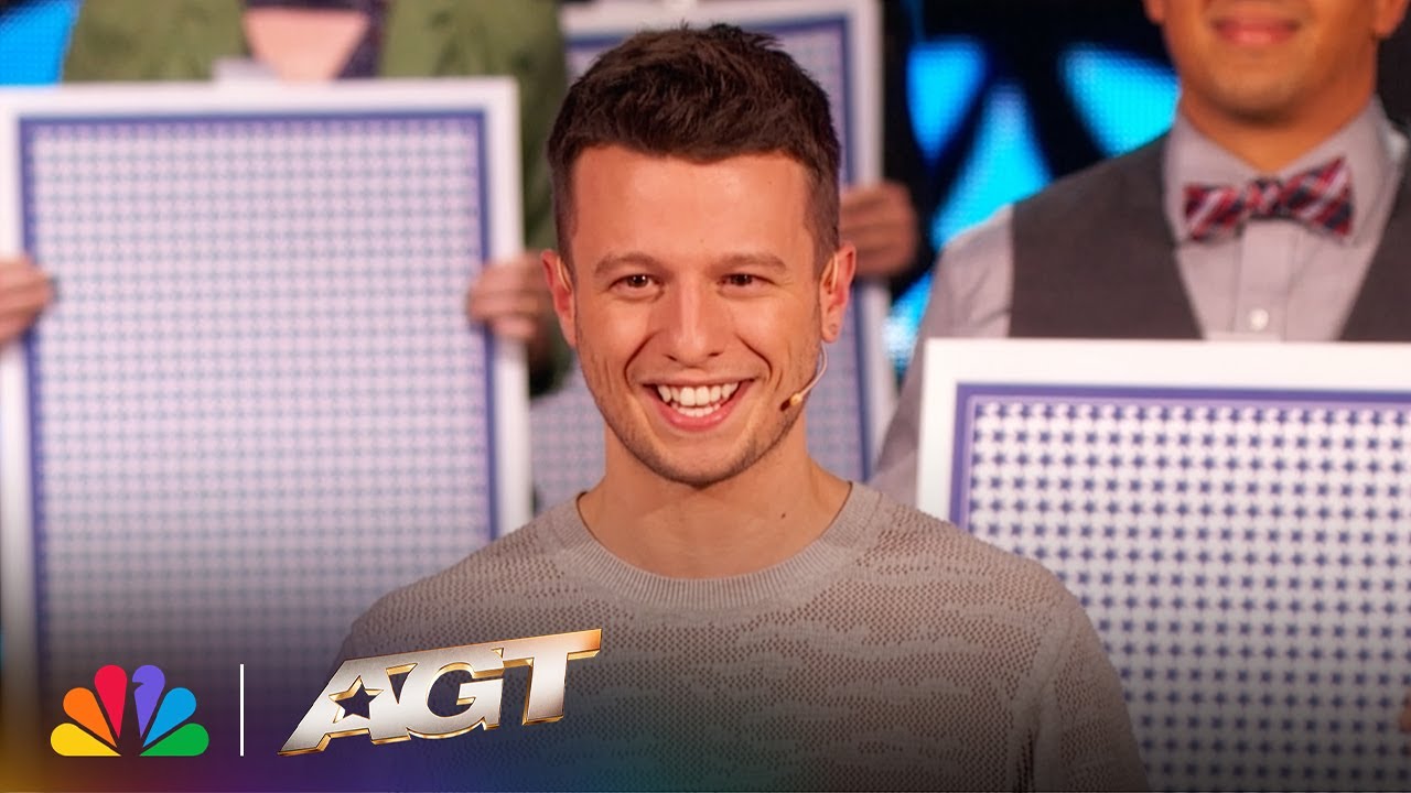 Magician Mat Franco Makes The World's FIRST Human Deck of Cards! | AGT
