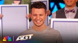 Magician Mat Franco Makes The World's FIRST Human Deck of Cards! | AGT thumbnail