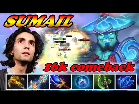 Sumail Storm Spirit mastery meta Parasma build 16k comeback | Immortal Best Ranked Gameplay