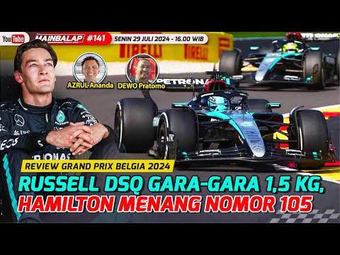Review GP Belgia 2024: Russell DSQ Gara-Gara 1,5 Kg