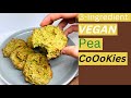 3 Ingredients Healthy Pea Cookies