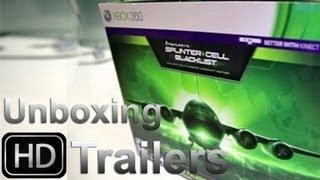 Unboxing Splinter Cell Blacklist Collector's Edition