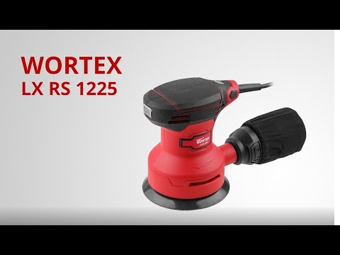 фото эксцентриковая шлифмашина wortex lx rs 1225, 240 вт, 125 мм. амплитуда 2мм вортекс шлифовальная  0