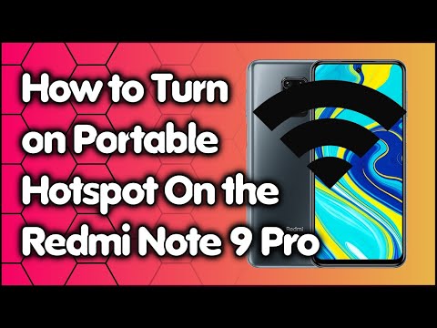 Turn on Portable Hotspot On the Redmi Note 9 And Use Your Internet Connection on Other Devices