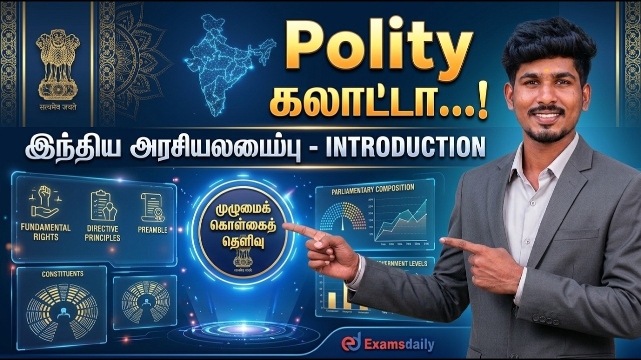"Polity கலாட்டா...!"இந்திய அரசியலமைப்பு - INTRODUCTION