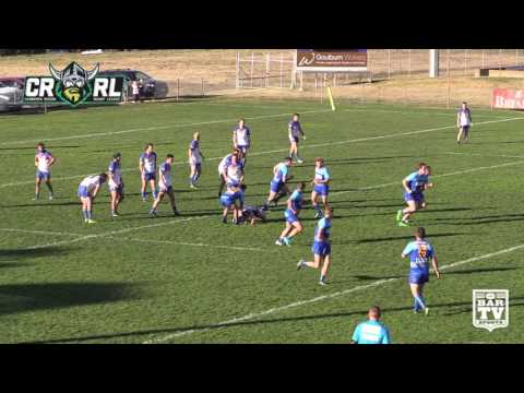 2017 Canberra RL -Round 11 - 1st Grade Highlights - Goulburn Workers Bulldogs v West Belconnen