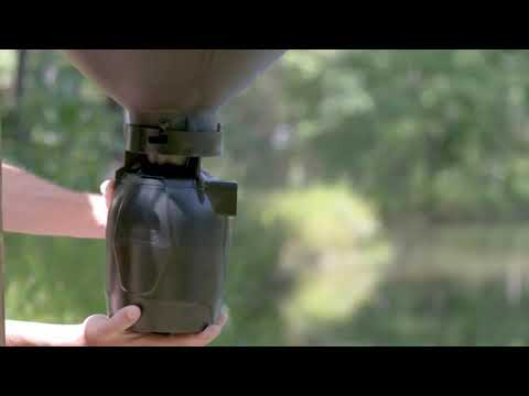 Moultrie 15 Gallon Quick Lock Directional Deer Feeder | Product Video