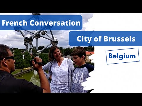French Conversation || Mini Europe - City of Brussels, Belgium