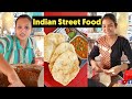Gujarati Lady Selling Unlimited Chole Bhuture In Surat Indian Street Food