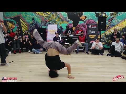 Lobo Vs Trunkz - B-Boy Top 16 - Midwest Open - Breaking For Gold USA - USA Dance - BNC