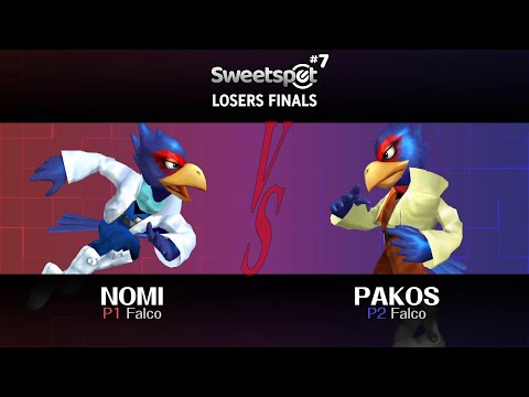 Nomi vs Pakos - Losers Finals - Sweetspot #7 | Falco vs Falco