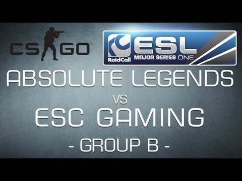 Absolute Legends vs ESC Gaming - Group B RaidCall EMS One - Counter-Strike:GO  HD