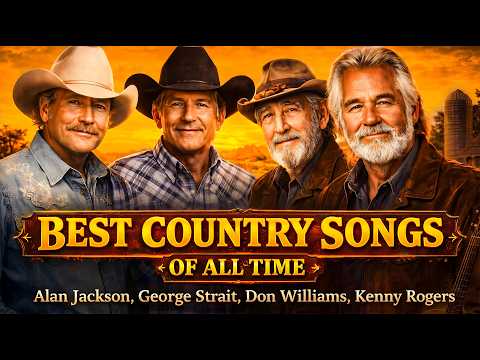 Best Old Country Songs 🔥 Alan Jackson, Kenny Rogers, George Strait, Don Williams, Willie Nelson