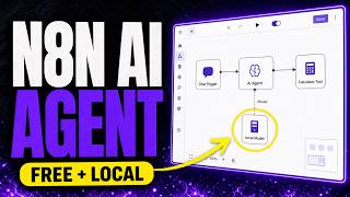 How to Build an AI Agent in n8n — Step-by-Step (Free, Self-Hosted, No API Key)