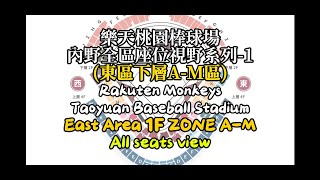 [分享] 樂天桃園棒球場內野座位動態視野導覽