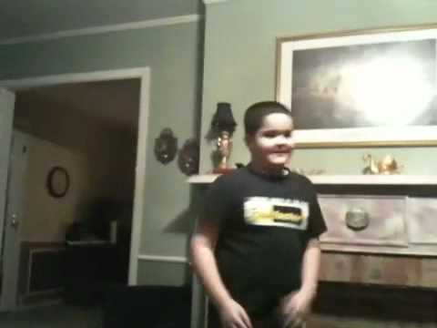 Wes imitates Kosmo Kramer