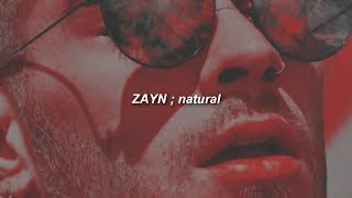 natural — zayn ; sub. español/lyrics