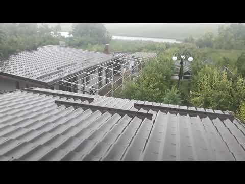 Ploaie cu fulgere in satul mataraua jud calarasi partea a 2 a