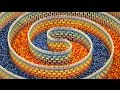 THE AMAZING TRIPLE SPIRAL (15,000 DOMINOES)