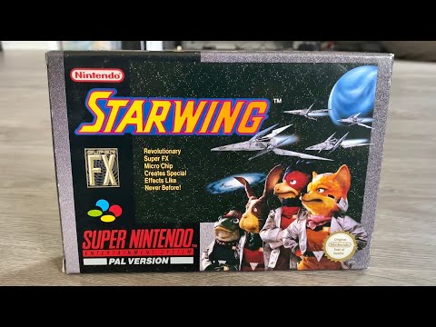 Starwing Unboxing ASMR - Super Nintendo