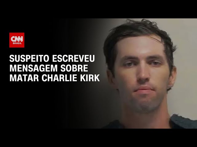 Charlie Kirk: Suspeito escreveu mensagem sobre matar influenciador | BASTIDORES CNN