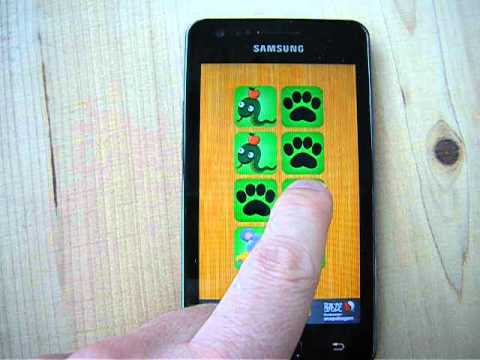 Kid's Match Picture Cards Game Video