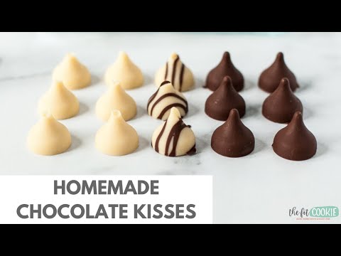 How to make homemade chocolate kisses