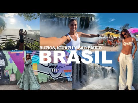 BRASIL pt.2 🌴🇧🇷 2025 en Buzíos, Cataratas del Iguazú (desde Brasil y Argentina) y São Paulo!!