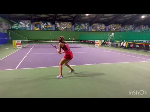 College tennis recruiting video - Fall 2023 - Maria Fedenko