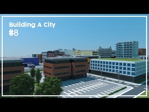 TheBuildingDuck - Building A City #8 // Offices // Minecraft Timelapse