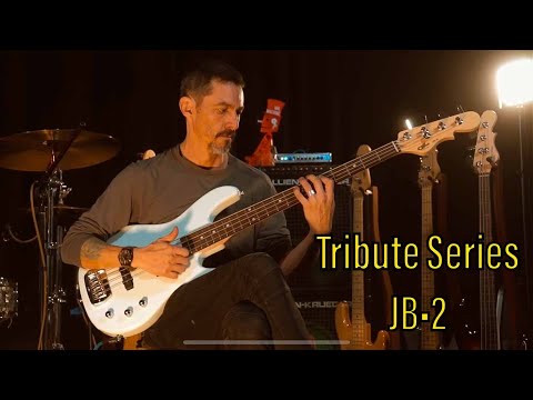 G&L Tribute Series JB-2 Electric Bass Guitar - Sonic Blue image 11