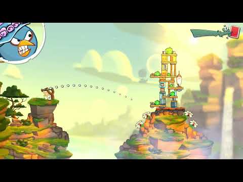 Angry Birds 2:Cobalt Plateus Feathery Hill Level 13 game play walk through PC