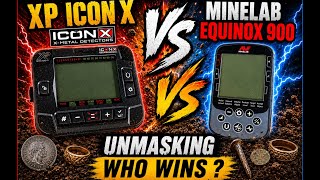XP Icon X vs Minelab Equinox 900 Unmasking