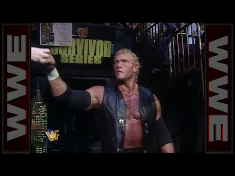 Sid makes his way to the ring for his WWE Championship Match: Survivor Series 1996