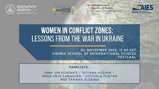 Women in Conflict Zones: Lessons from the War in Ukraine