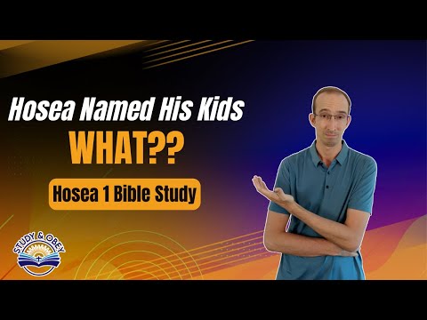 Hosea 1 Bible Study - God Commands Hosea To Do The Inconceivable