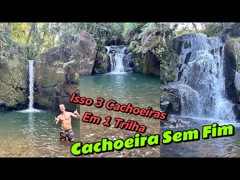 Cachoeira Sem Fim-Trilha com  3 Cachoeiras Lindas Bairro da Serra Iporanga Petar