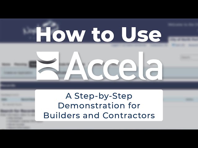 A Comprehensive Guide to Using Accela for Online Permitting in North ...