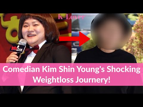 Comedian Kim Shin Young's Shocking Weights Loss Journey!