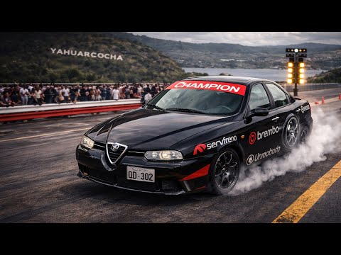 My Alfa Romeo took TWO DAYS to complete the 1/4 mile