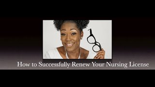 How to Successfully Renew Your Nursing License