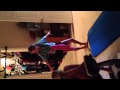 Paige Doing Gymnastics