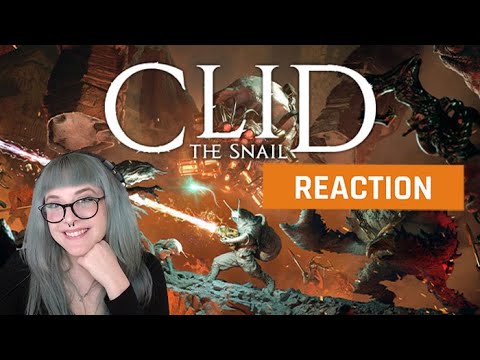 My reaction to the Clid The Snail Official PC Release Date Trailer | GAMEDAME REACTS