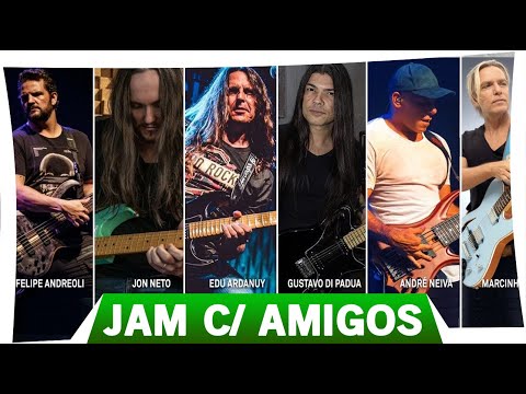 Jam c/ Edu Ardanuy, Felipe Andreoli, Jon. Neto, Gustavo Di Padua, Marcinho Eiras e André Neiva